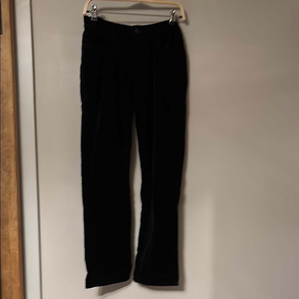 Lauren Jeans Co. Classic Black Pants velvet